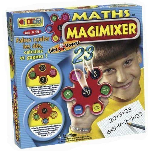 Pedagogiskt spel - BSM - Orda - Magiciffres - Från 8 år - Blandat - Röd