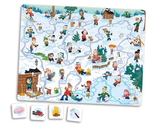 Brädspel - Placote brädspel - PLA34 - Sans Problemes, Pedagogiskt spel 4 till 9 år gammalt