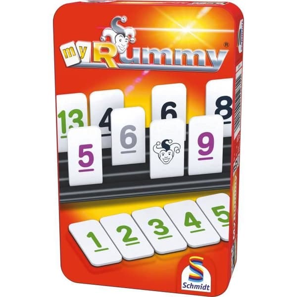 MyRummy - Brädspel - SCHMIDT SPIELE - Upptäck en spännande version av Rummy med MyRummy!