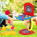 Miniatyrbillede 6 af 6: OBOSOE Mini Basketball Spil med 9-Hoop Design – Bordspil til børn og voksne, perfekt til øje-hånd koordination