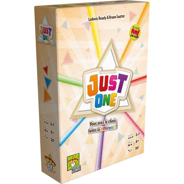 Bara ett brädspel - ASMODEE - Från 8 år - 3 till 7 spelare - 20 minuter