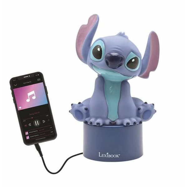Nattlampa Stitch Blå