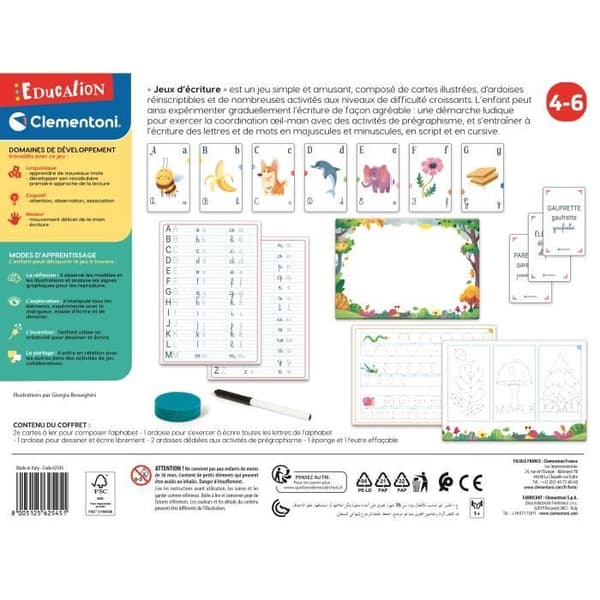 Clementoni Education - Skrivspel
