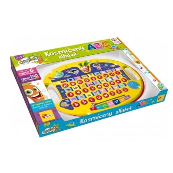 LISCIANI ZABAWKA EDUKACYJNA CAROTINA KOSMICZNY ALFABET 304-PL77410