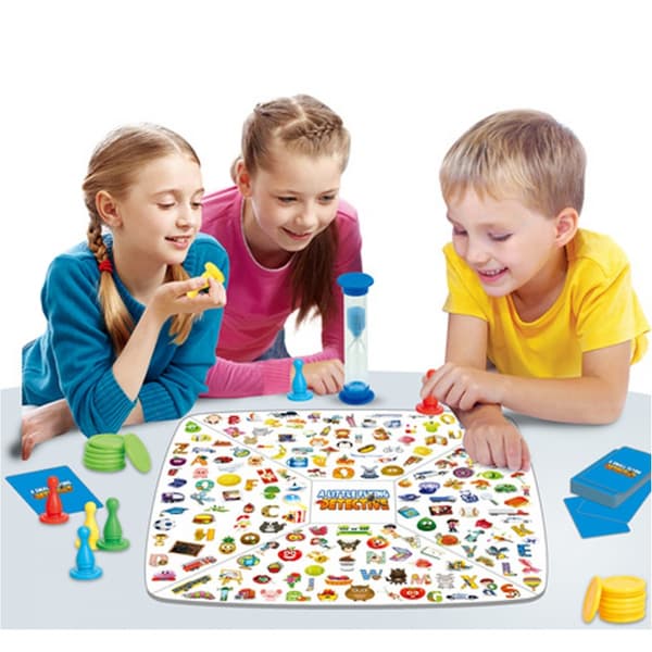 WOOPIE-lautapeli 2-in-1 Pieni etsivä + kiinalainen mies