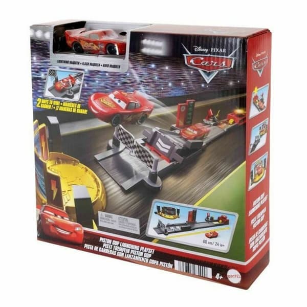 Bil Mattel Flerfarget (2 Deler)