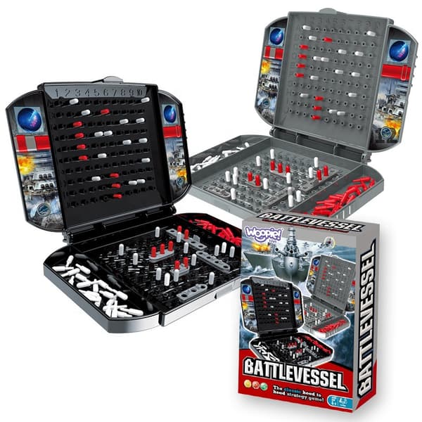 WOOPIE-lautapeli Laiva MEGA NAVAL BATTLE 4+