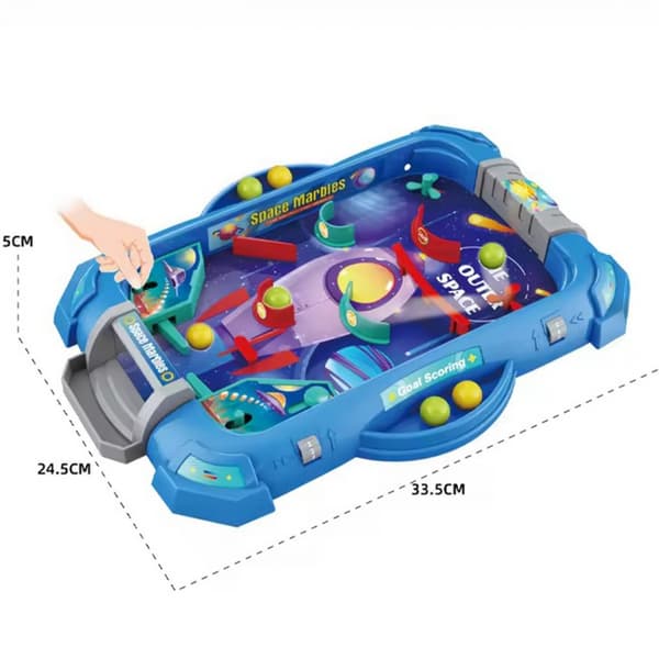 WOOPIE Arcade-peli Flipperi "Avaruuspeli" 2-in-1