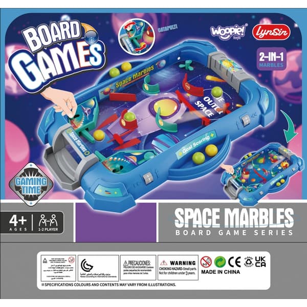 WOOPIE Arcade-peli Flipperi "Avaruuspeli" 2-in-1