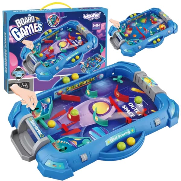 WOOPIE Arcade-peli Flipperi "Avaruuspeli" 2-in-1