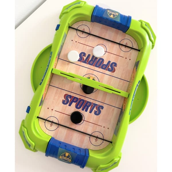 WOOPIE 2-i-1 Mini Hockey og Racing Arkadespil