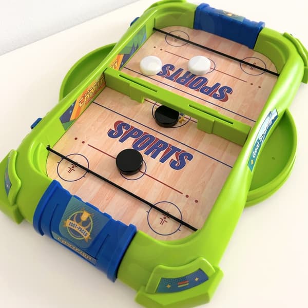 WOOPIE 2-i-1 Mini Hockey og Racing Arkadespil