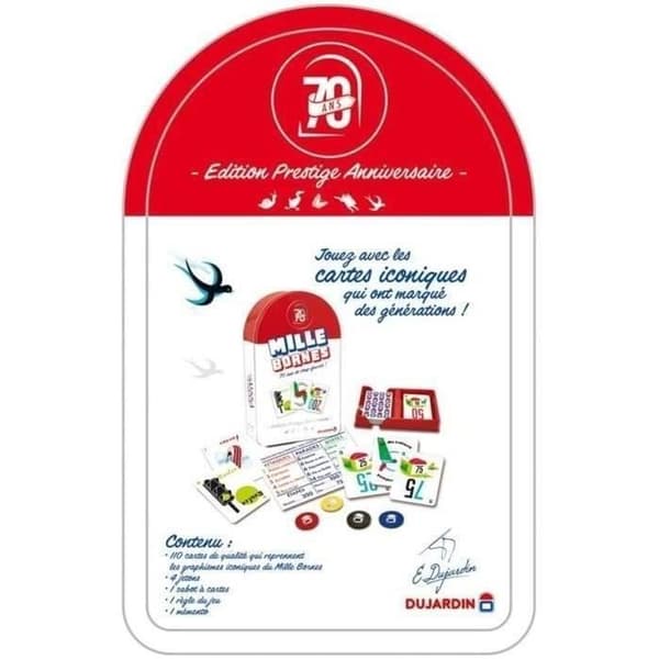 MILLE BORNES PRESTIGE 70 - Kortspel - DUJARDIN - Återupptäck klassikern i en prestigeversion för 70-årsdagar!