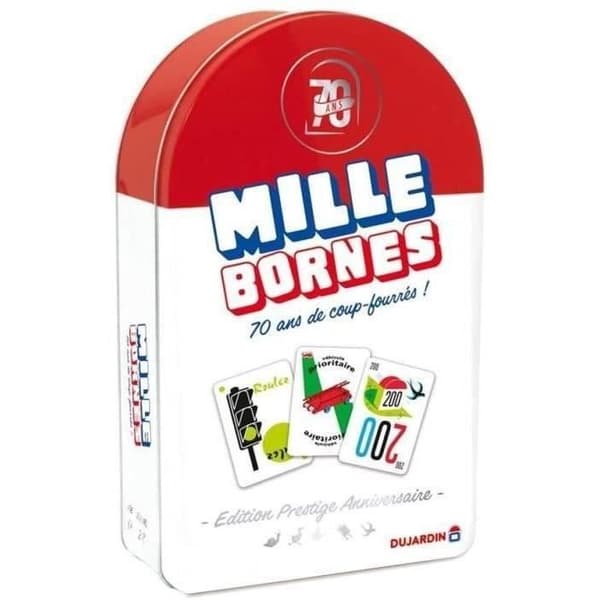 MILLE BORNES PRESTIGE 70 - Kortspel - DUJARDIN - Återupptäck klassikern i en prestigeversion för 70-årsdagar!