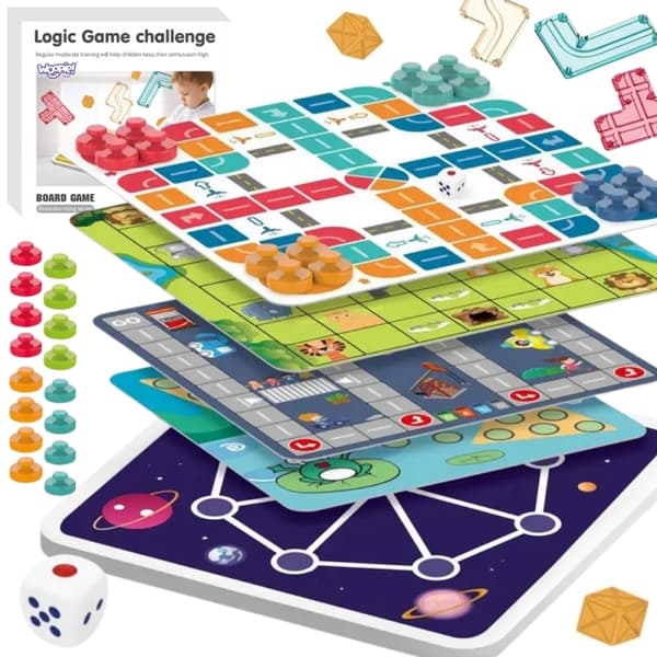 WOOPIE Logic -peli – 10-in-1-pelisarja