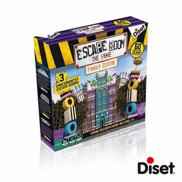 Sällskapsspel Diset Escape Room Family Edition ES