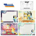 Miniatyrbillede 1 af 7: Tegningssæt Bluey Pocket Drawing School (12 enheder)