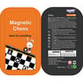 Miniatyrbild 9 av 9: WOOPIE IQ-spel Schack & Dam – Magnetiskt 2-i-1 Resespel i Fickformat
