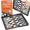 Miniatyrbild 1 av 9: WOOPIE IQ-spel Schack & Dam – Magnetiskt 2-i-1 Resespel i Fickformat