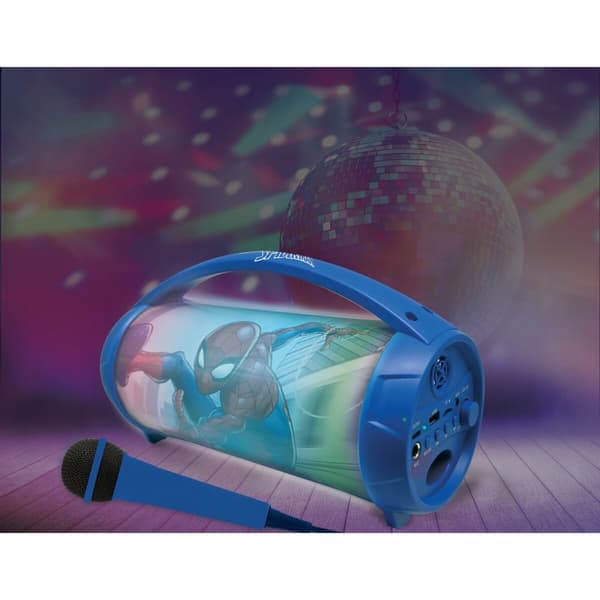 Bluetooth-kaiutin karaokemikrofonilla Lexibook Spider-Man