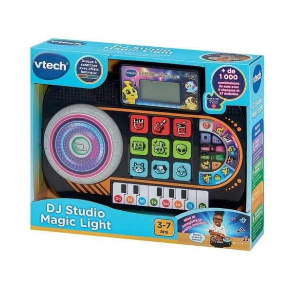 DJ-pöytä Vtech LUZ MÁGICA DEL ESTUDIO DJ 1 osaa