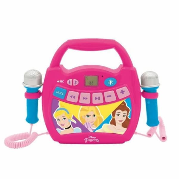 Bluetooth højttaler med karaokemikrofon Lexibook PRINCESA DE DISNEY