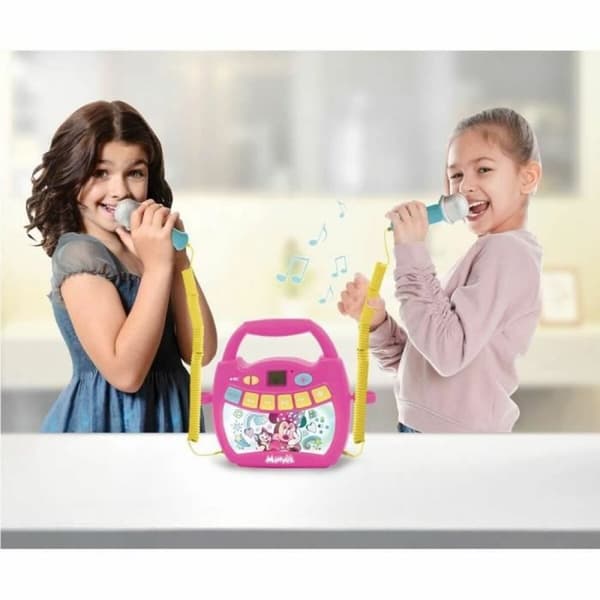 Bluetooth-kaiutin karaokemikrofonilla Lexibook MINNIE MOUSE