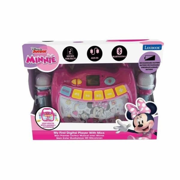 Bluetooth-kaiutin karaokemikrofonilla Lexibook MINNIE MOUSE