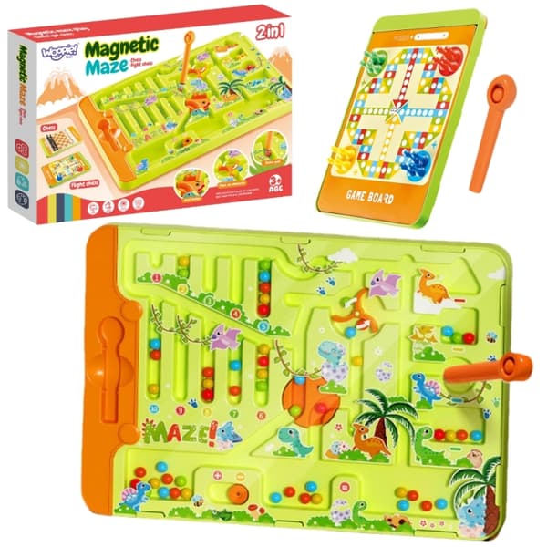 WOOPIE Magnetic Labyrint Spil 2-i-1 – Kinesisk figur