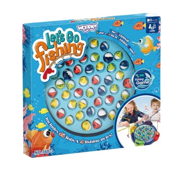 Fiske Fiskefærdighedsspil 4 spillere Lumarko!
