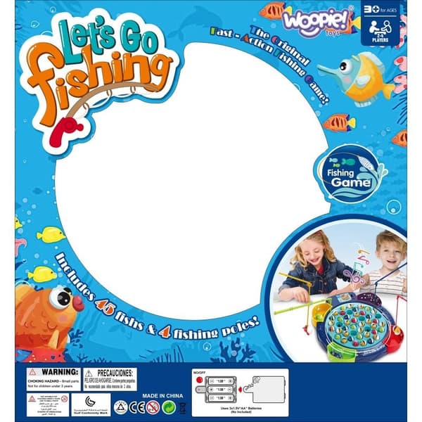 Fiske Fiskefærdighedsspil 4 spillere Lumarko!