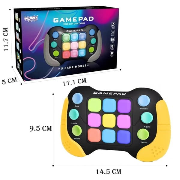 Pop-It Fidget Toy Gamepad Elektroniskt Arkadspel Lumarko!