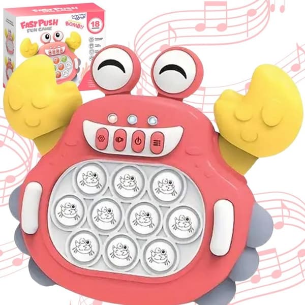 Elektroniskt antistressarkadspel Red Crab Lumarko!