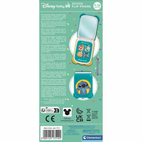 Interaktivt legetøj til babyer Clementoni Stitch
