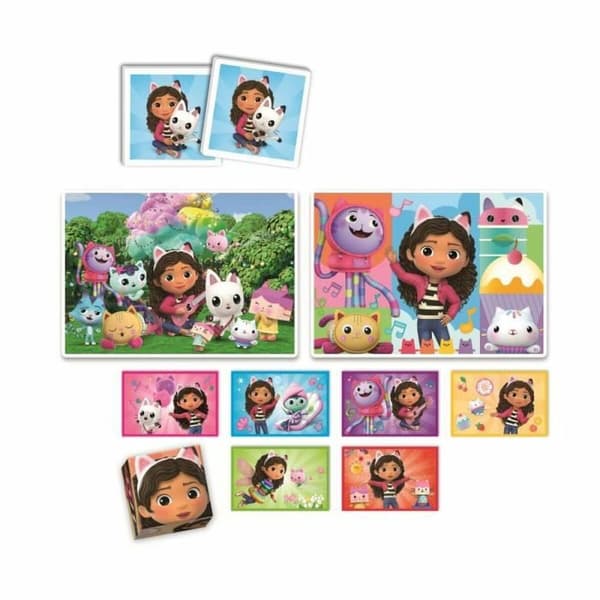 Interaktiv leksak för småbarn Clementoni Edukit 4 en 1 Gabby y la casa mágica