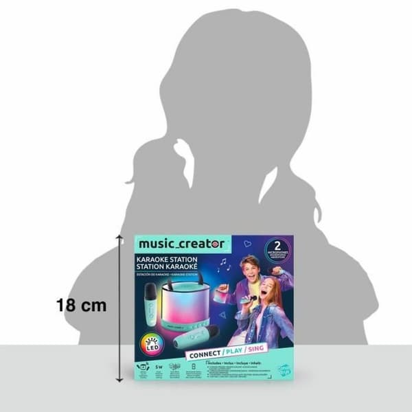 Högtalare med Karaoke Mikrofon Canal Toys INF 044