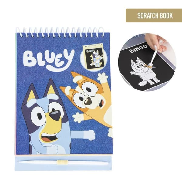 Piirustussetti Bluey Scratch