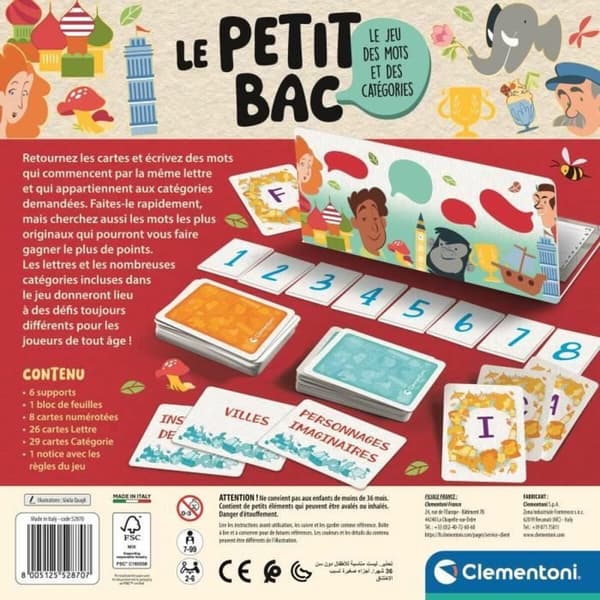 Brætspil Clementoni El pequeño bac