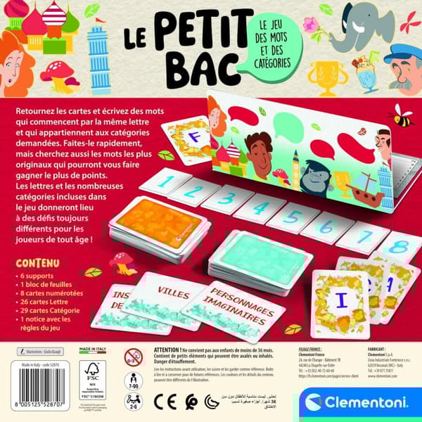Brætspil Clementoni El pequeño bac