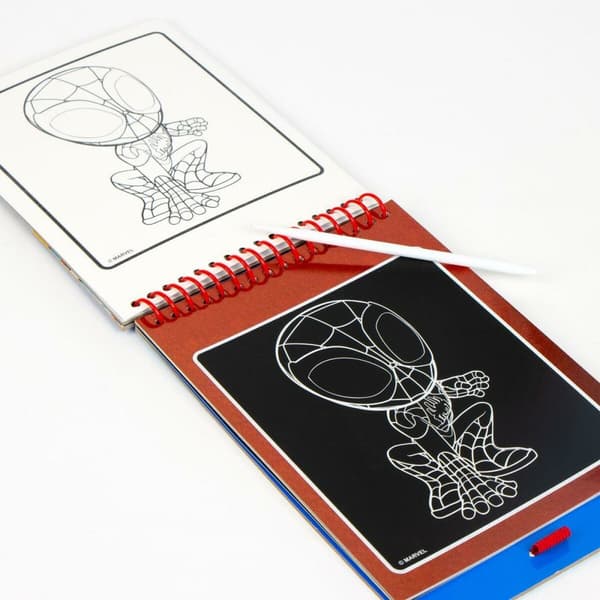 Piirustussetti Spidey Scratch