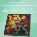 Miniatyrbild 4 av 5: OBOSOE Gladiatorspel – 4-spelare Tetris-bräda för barn – Pedagogiskt och roligt