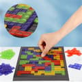 Miniatyrbild 1 av 5: OBOSOE Gladiatorspel – 4-spelare Tetris-bräda för barn – Pedagogiskt och roligt