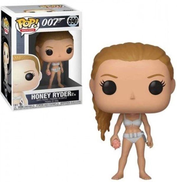 Filmer - POP Bobblehead figur nr 690 - James Bond - Honey Ryder- USED
