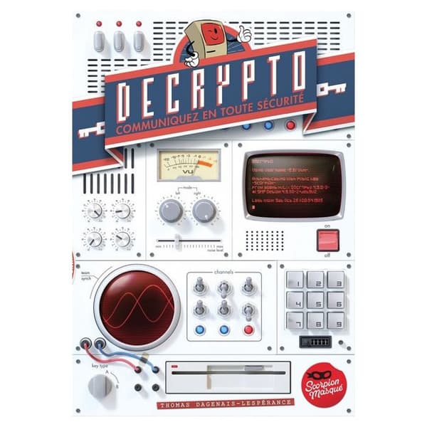 Brädspel - ASMODEE - Decrypto - Pojke och tjej - Från 12 år