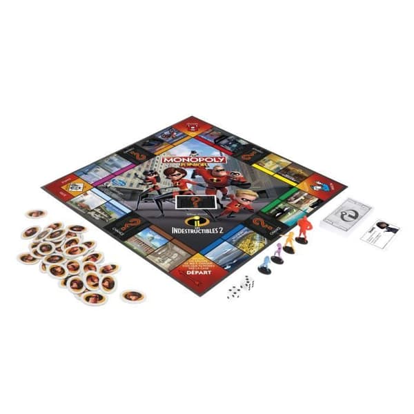 MONOPOLY JUNIOR - Incredibles 2 - Brädspel