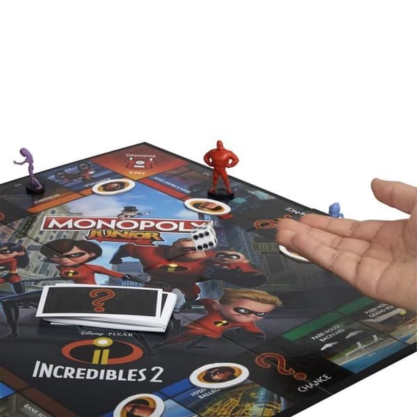 MONOPOLY JUNIOR - Incredibles 2 - Brädspel