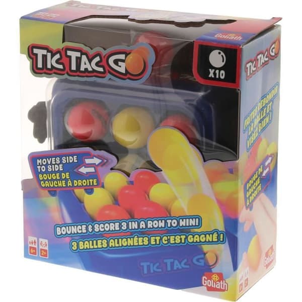 Tic Tac Go - Brädspel - GOLIA - Från 6 år