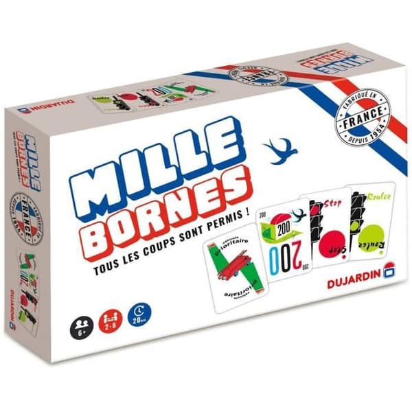 Mille bornes Classique - Brädspel - DUJARDIN - Från 6 år