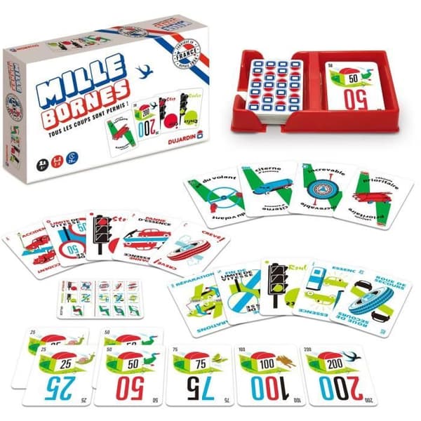 Mille bornes Classique - Brädspel - DUJARDIN - Från 6 år