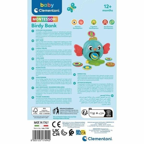 Interaktivt leketøy for babyer Clementoni